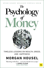 The Psychology of Money by Morgan Housel Paperback book cover - The Sequoia Books