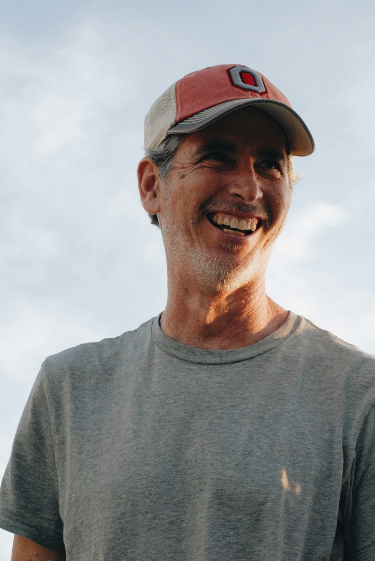 Reference photograph of Grey Crew-Neck T-Shirt