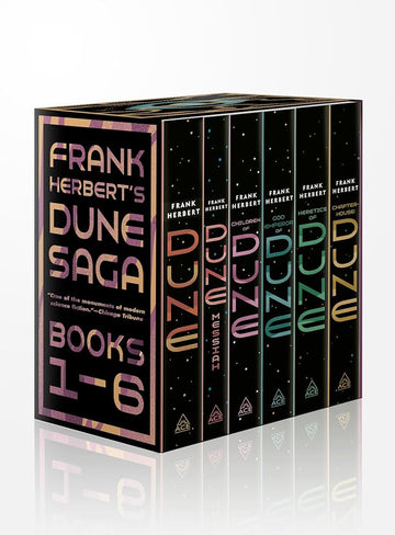 Dune Saga 6-Book Box Set – The Complete Epic That Defined Science Fiction
