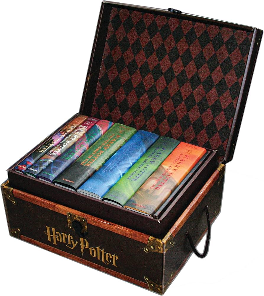 Harry Potter Hardcover Trunk Set by J. K. Rowling book cover - The Sequoia Books