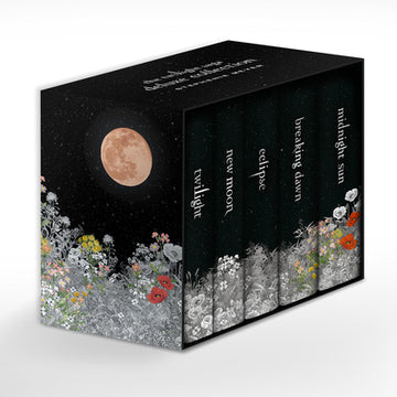 Twilight Saga Deluxe Hardcover by Stephenie Meyer book cover