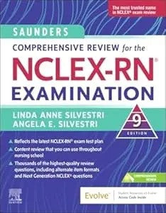 Saunders Comprehensive Review for the NCLEX-RN Examination 9th Edition book cover
