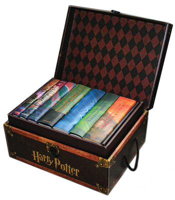 Harry Potter Hardcover Trunk Set by J. K. Rowling book cover