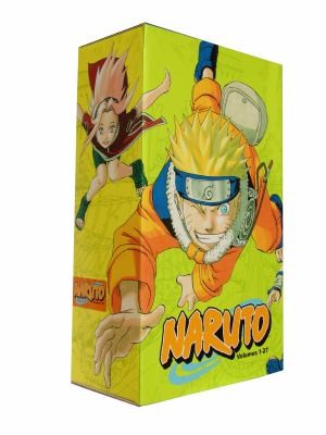 Naruto Box Set 1 Vols 1-27 by Masashi Kishimoto book cover