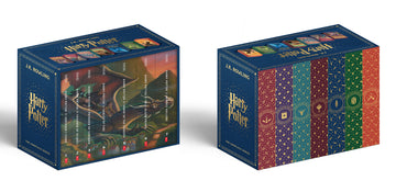 Harry Potter Paperback Set 7 books by J. K. Rowling book cover