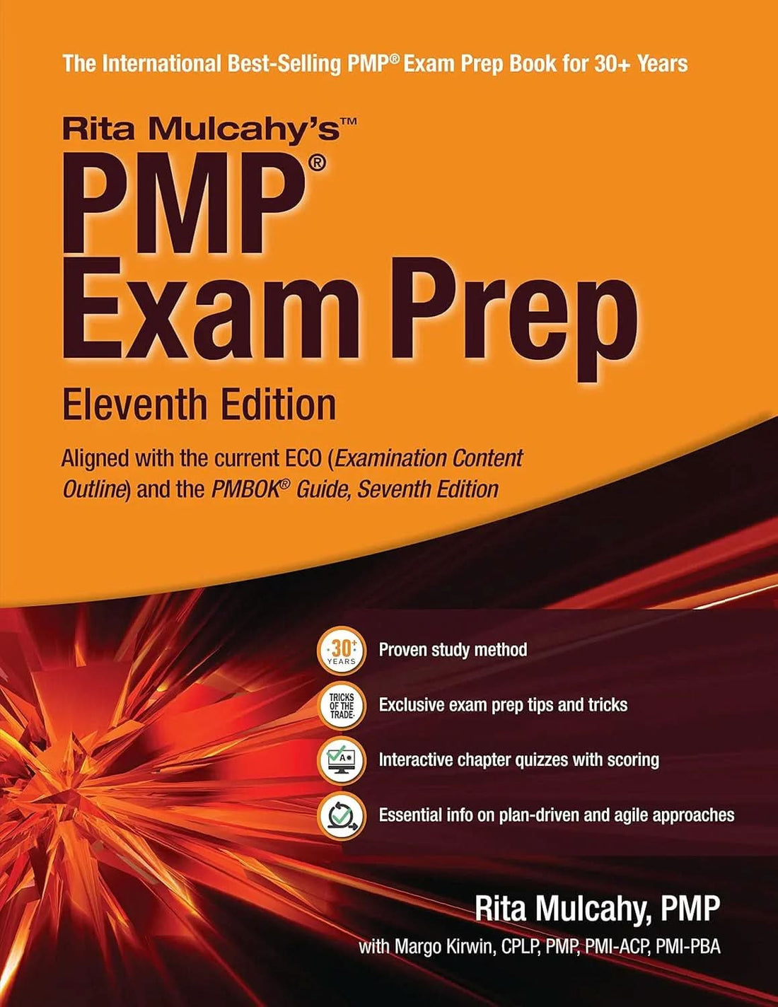 PMP Exam Prep: 2023 Exam Ready by Rita Mulcahy Spiral Bound book cover - The Sequoia Books