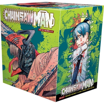 Chainsaw Man Box Set Vols 1-11 by Tatsuki Fujimoto book cover
