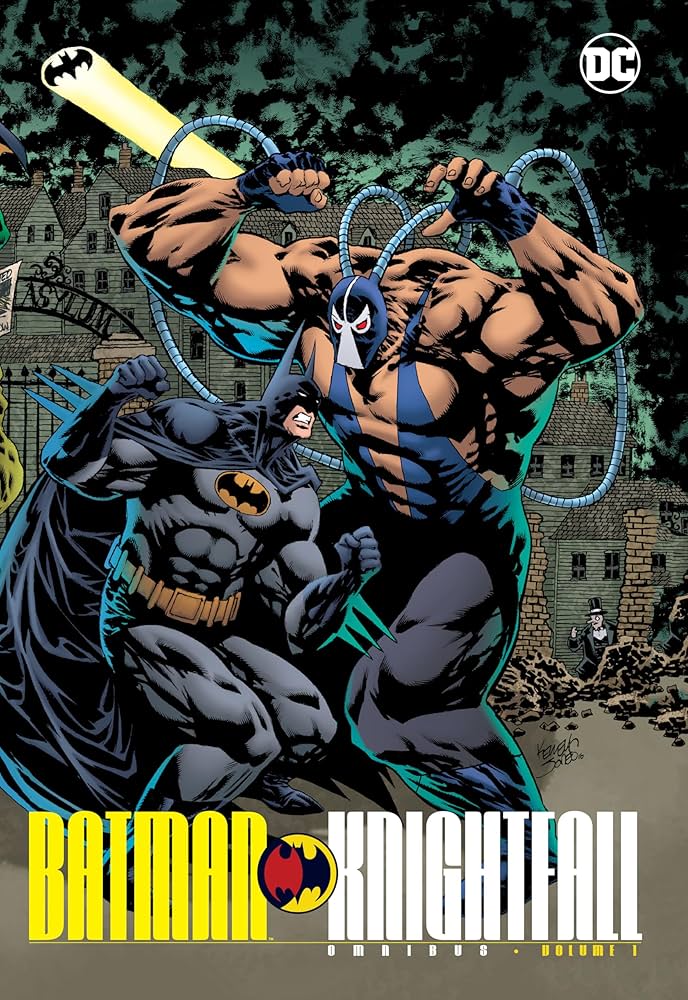 Batman: Knightfall Omnibus Vol. 1 New Edition book cover - The Sequoia Books
