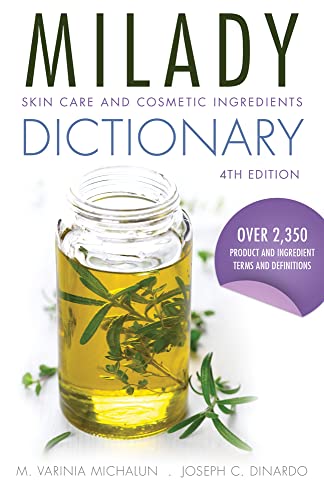 Skin Care and Cosmetic Ingredients Dictionary by M. Varinia Michalun book cover - The Sequoia Books