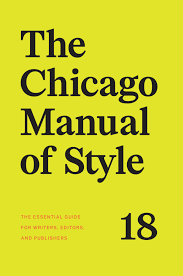 The Chicago Manual of Style, 18th Edition book cover - The Sequoia Books