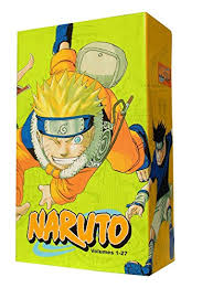 Naruto Box Set 1 (Vols. 1–27) by Masashi Kishimoto book cover - The Sequoia Books