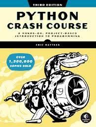 Python Crash Course, 3rd Edition by Eric Matthes book cover - The Sequoia Books