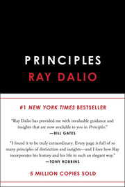 Principles by Ray Dalio Hardcover book cover - The Sequoia Books