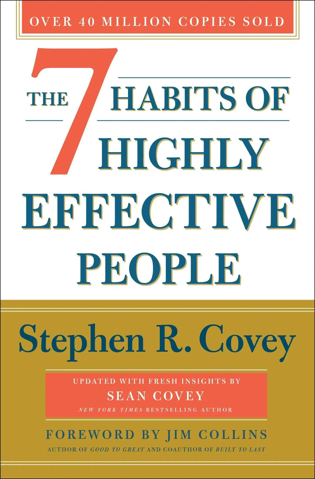 The 7 Habits of Highly Effective People by Stephen R. Covey book cover - The Sequoia Books