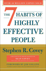 The 7 Habits of Highly Effective People by Stephen R. Covey book cover - The Sequoia Books