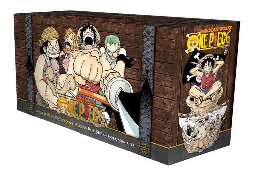 One Piece Box Set Vols 1-23 by Eiichiro Oda book cover