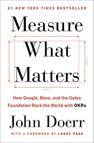 Measure What Matters by John Doerr book cover