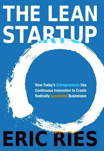 The Lean Startup by Eric Ries book cover
